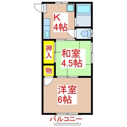 物件間取画像